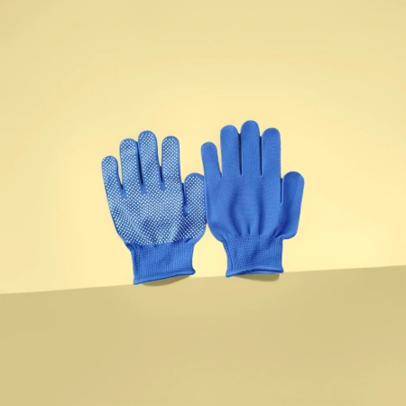 Blue anti-slip gloves for both men and women, thickened and wear-resistant work and household gloves Blue anti-slip gloves for both men and women, thickened and wear-resistant work and household gloves